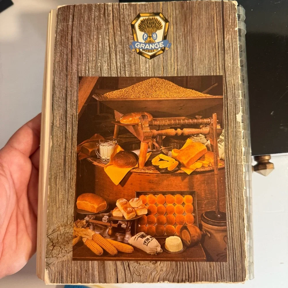 National Grange Bicentennial Year Cookbook Patrons of Husbandry ‘76 Recipes Book